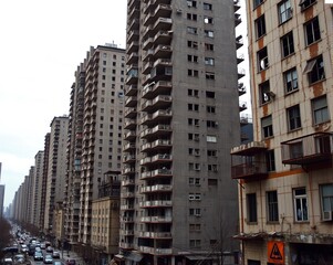 city skyscrapers