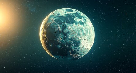 Obraz premium Space Exploration, Planet Discovery, Science Fiction Imagery