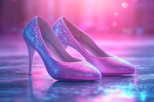 Pink Glitter Heels Images Browse 1 632 Stock Photos Vectors and Video Adobe Stock