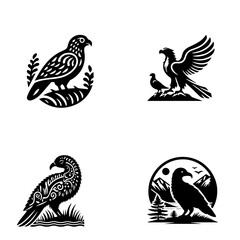 kea, icon, vector illustration, white background
