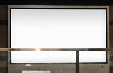 Billboard png mockup, transparent design