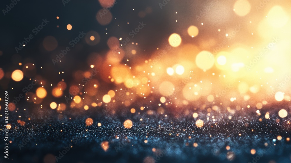 Poster an enchanting backdrop featuring dynamic sparkling glitter that adds a touch of magic and creativity