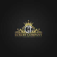 Elegant Gold Crest Logo for Premium Brands