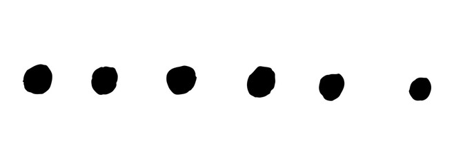 Dotted line png sticker, transparent background