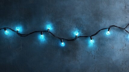 The Blue String Lights