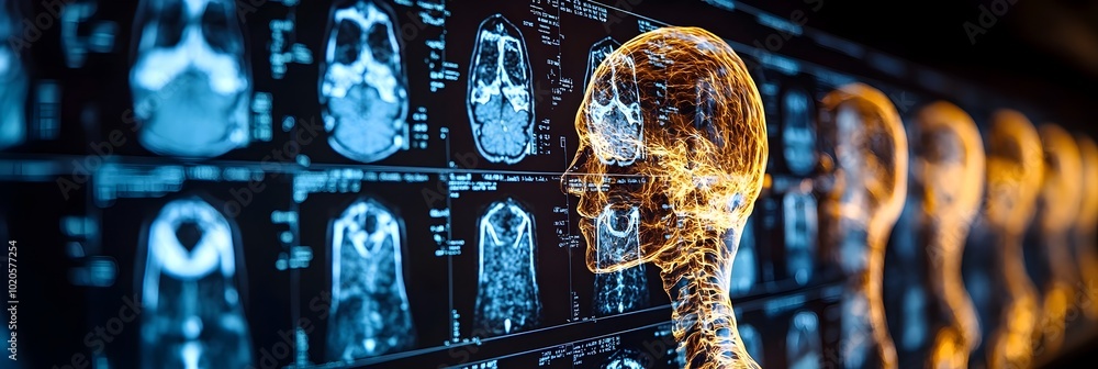 Poster harnessing the power of intelligence to interpret medical scans and imagery with unparalleled accura