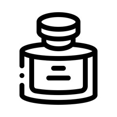 Aftershave line icon