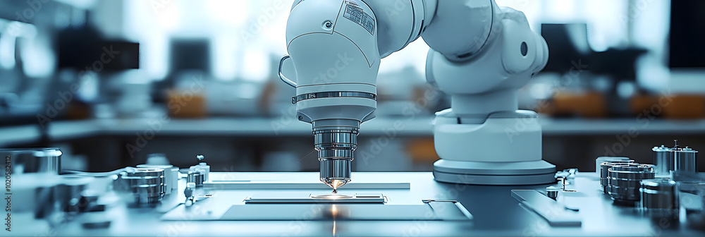 Poster intelligence assisting robotic surgery procedures in advanced medical technology - showcasing the in