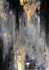 Expressive modern painting featuring vibrant brushwork, layered texture. Acrylic and oil mix to form a stunning abstract composition, ideal for adding artistic energy to interiors or digital projects.