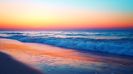 Fototapeta premium sunset over the sea