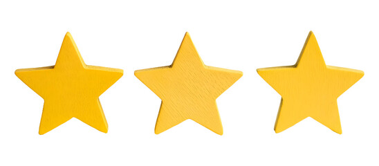Three Golden Stars in a Row