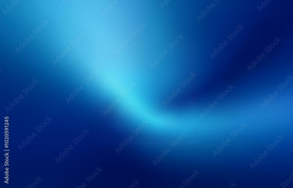 Poster a gradient blue background with a subtle white light in the middle.