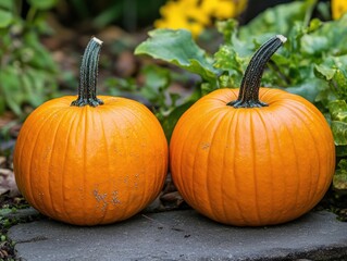 pumpkin characteristics and garden elements