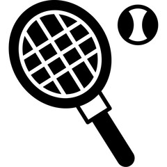 Tennis Racket Icon