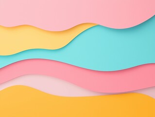 Obraz premium Colorful abstract pattern in pastel shades