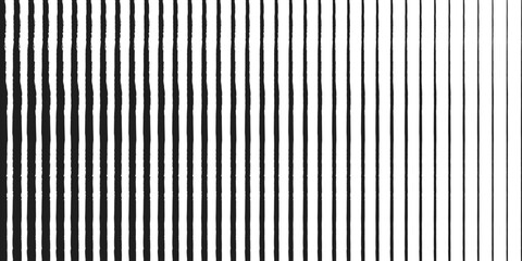 Black and White Stripes Brush Stroke Background Pattern. Vector Illustration.