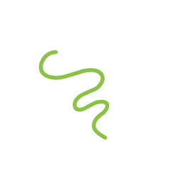 Obraz premium abstract green waves