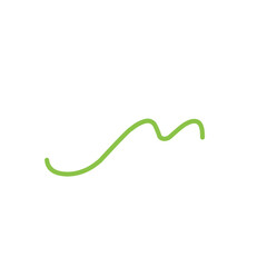 abstract green waves