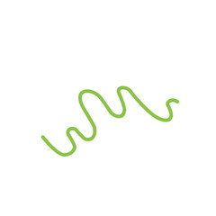 abstract green waves