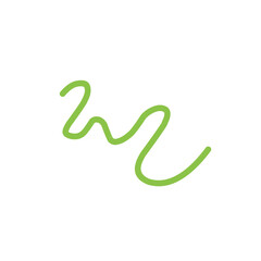 abstract green waves