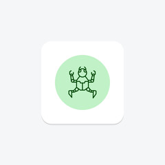 Spider Bot pentaglow  , vector, pixel perfect, illustrator file