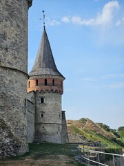 Fototapeta premium old castle in the mountains