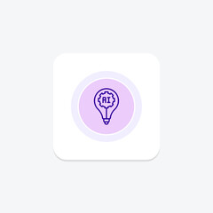 Innovation color circle icon , vector, pixel perfect, illustrator file