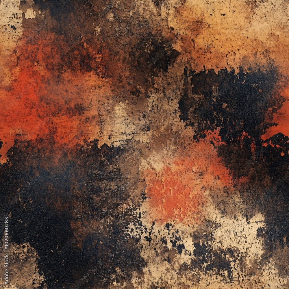 Poster tile image, a textured abstract background with a mix of smooth and rough surfaces
