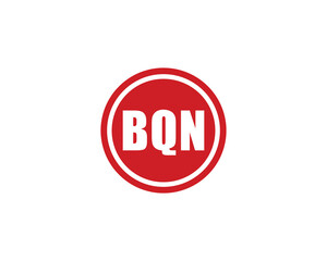 BQN logo design vector template. BQN