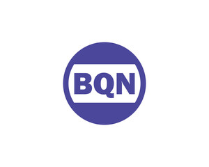 BQN logo design vector template. BQN