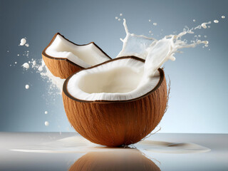coconut milk splash