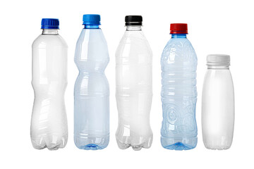 Used plastic bottles
