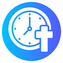 time gradient icon