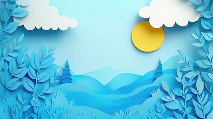 Morning blue sky Morning blue sky background