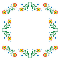 Czech Pattern frame design illustration collection