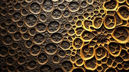 A stunning full background with a repeating pattern of intricate shapes, creating a visually mesmerizing and dynamic effect