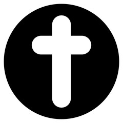 religion glyph icon