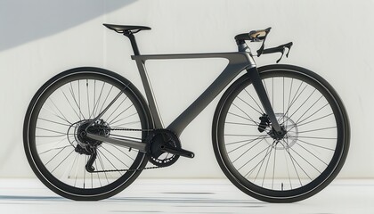 Fototapeta premium Modern Sleek Bicycle Design for Urban Riders