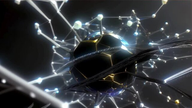 a visually stunning video of the testosterone chemical structure in 3D photorealistic style