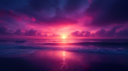 Sunrise at the fishing pier