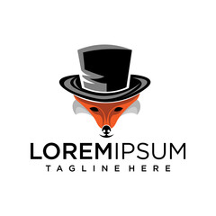 The fox hat logo as a symbol unites the classic black hat with the fierce fox spirit