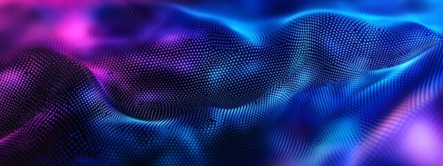 An abstract background with a blue and purple pattern, a pointillist pattern
