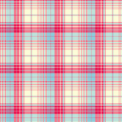 The Blue and Pink Checkered Seamless pattern