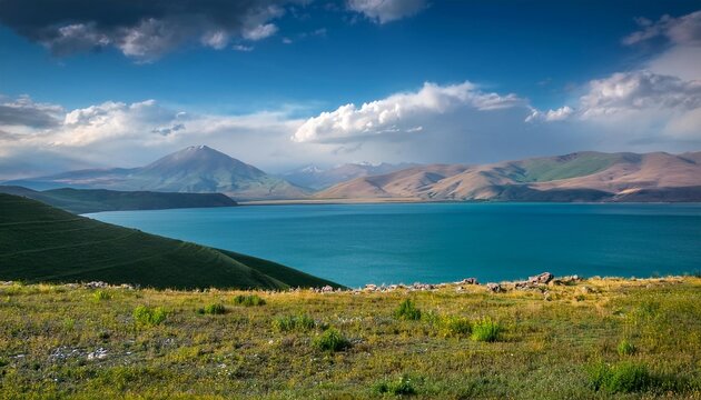 stunning lake sevan armenia