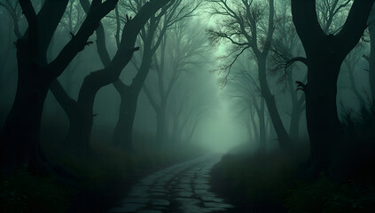 Misty Secrets of the Twilight Woods