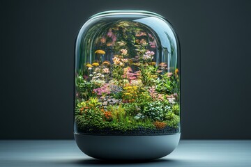 Stunning Underwater Garden in a Glass Vase