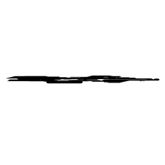 black vector underlines, marker lines and squiggles.