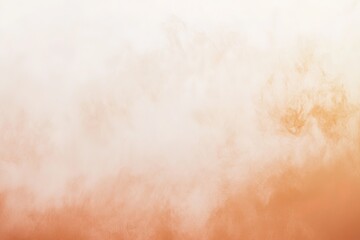 Fototapeta premium Misty orange and white gradient background