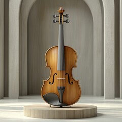 Violin Display, Architectural Background