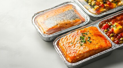 Eco-Friendly Frozen Meals in Upscale Packaging